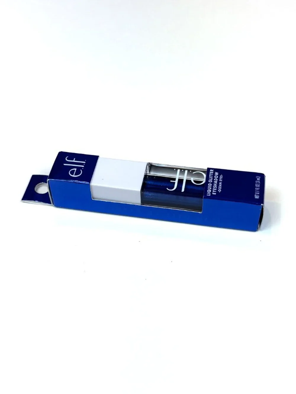 e.l.f. Cosmetics Liquid Glitter Eyeshadow Ocean Eyes - Deep royal blue. New
